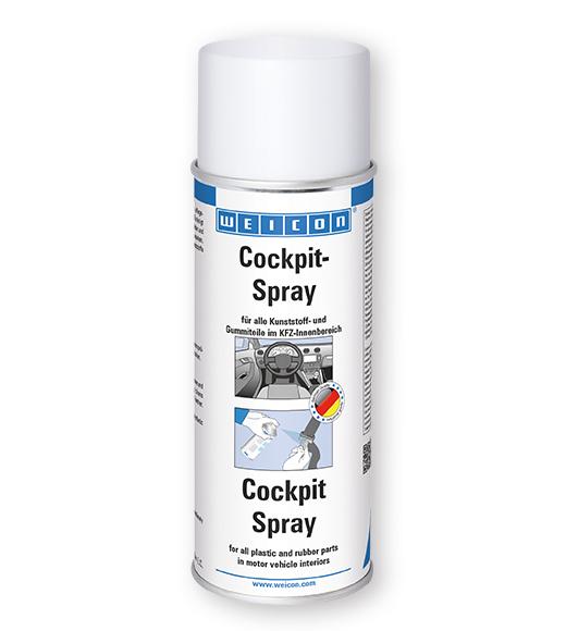 WEICON Cockpit-Spray | Armaturenreiniger für Fahrzeuge | 400 ml | transparent