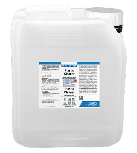 Produktfoto 1 von WEICON Plastic Cleaner | Reiniger für Kunststoff, Gummi und pulverbeschichtete Materialien | 5 L | transparent