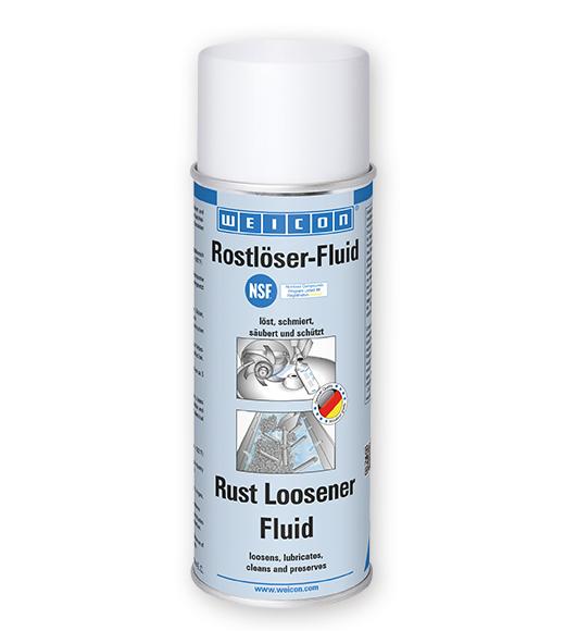 WEICON Rostlöser-Fluid | Kriech- und Pflegeöl für den Lebensmittelbereich NSF H1 | 400 ml | beige