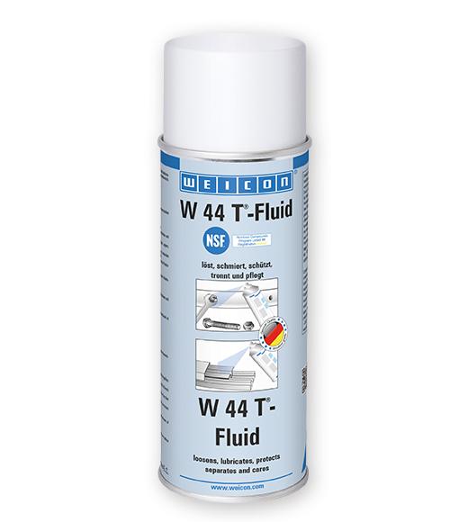 WEICON W 44 T®-Fluid | Schmier- und Multifunktionsöl für den Lebensmittelbereich NSF H1 | 400 ml | beige