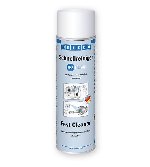 Produktfoto 1 von WEICON Schnellreiniger | Reiniger und Entfetter für den Lebensmittelbereich NSF A1 | 500 ml | farblos, transparent