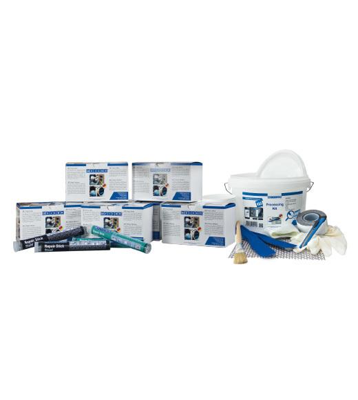 Produktfoto 1 von WEICON Marine Emergency Repair Kit 1 | Reparaturset für die Schifffahrt | 1 Stück