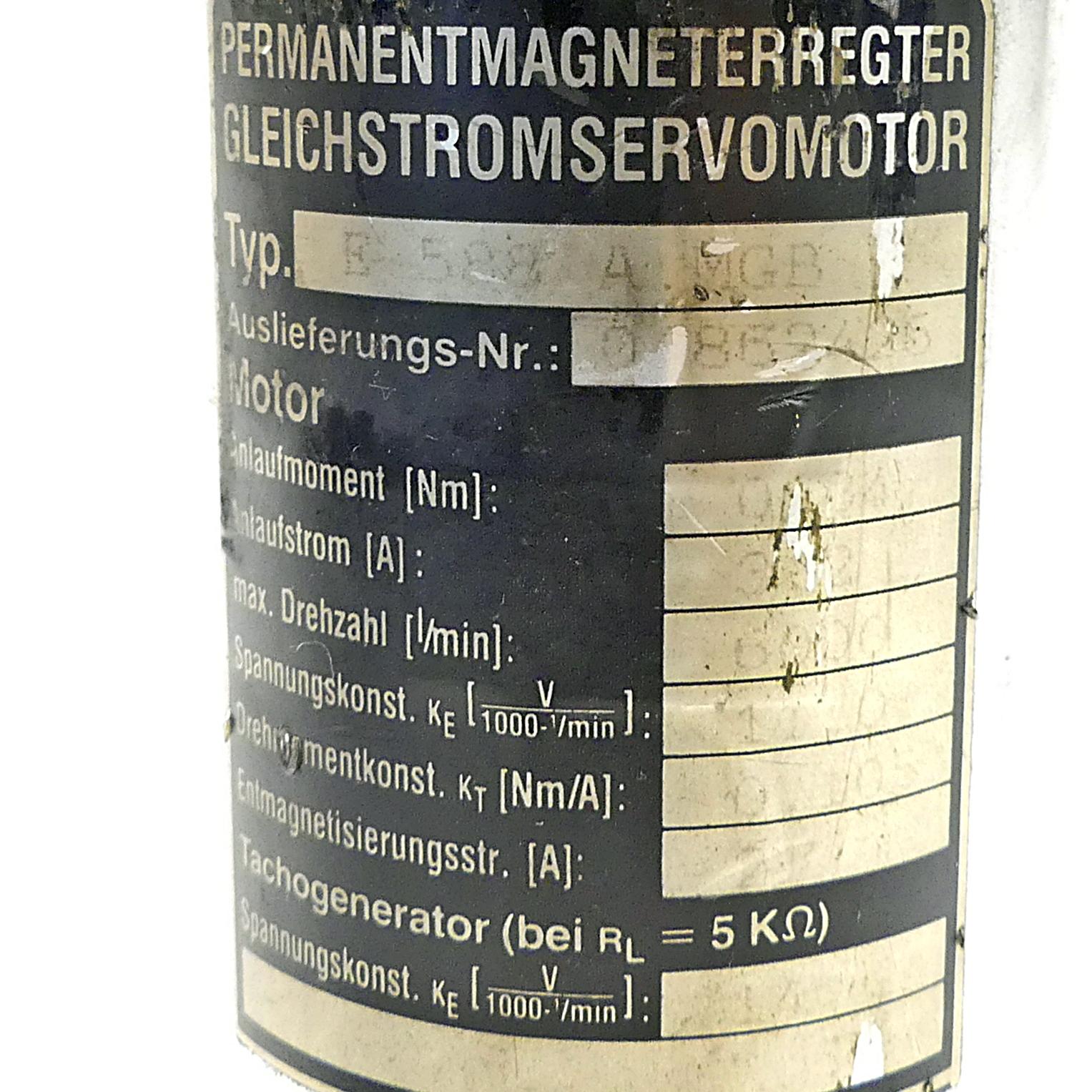 Produktfoto 2 von SAT Gleichstromservomotor