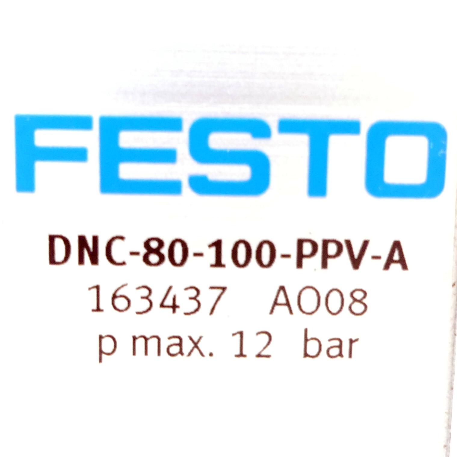 Produktfoto 2 von FESTO Normzylinder DNC-80-100-PPV-A