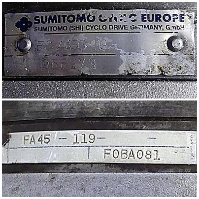 Produktfoto 2 von SUMITOMO Spindle FC A45G 119