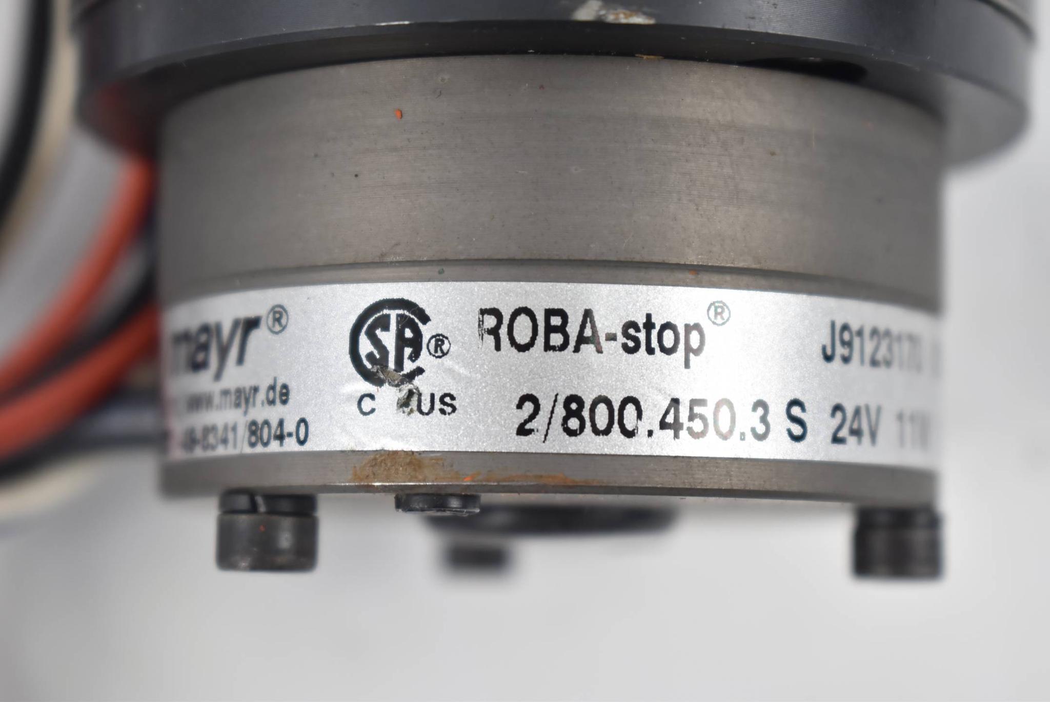 Produktfoto 2 von Bautz DC-Servomotor E642A-MGB-K-0100-0 + Mayr Roba Stop 2/800.450.3 S