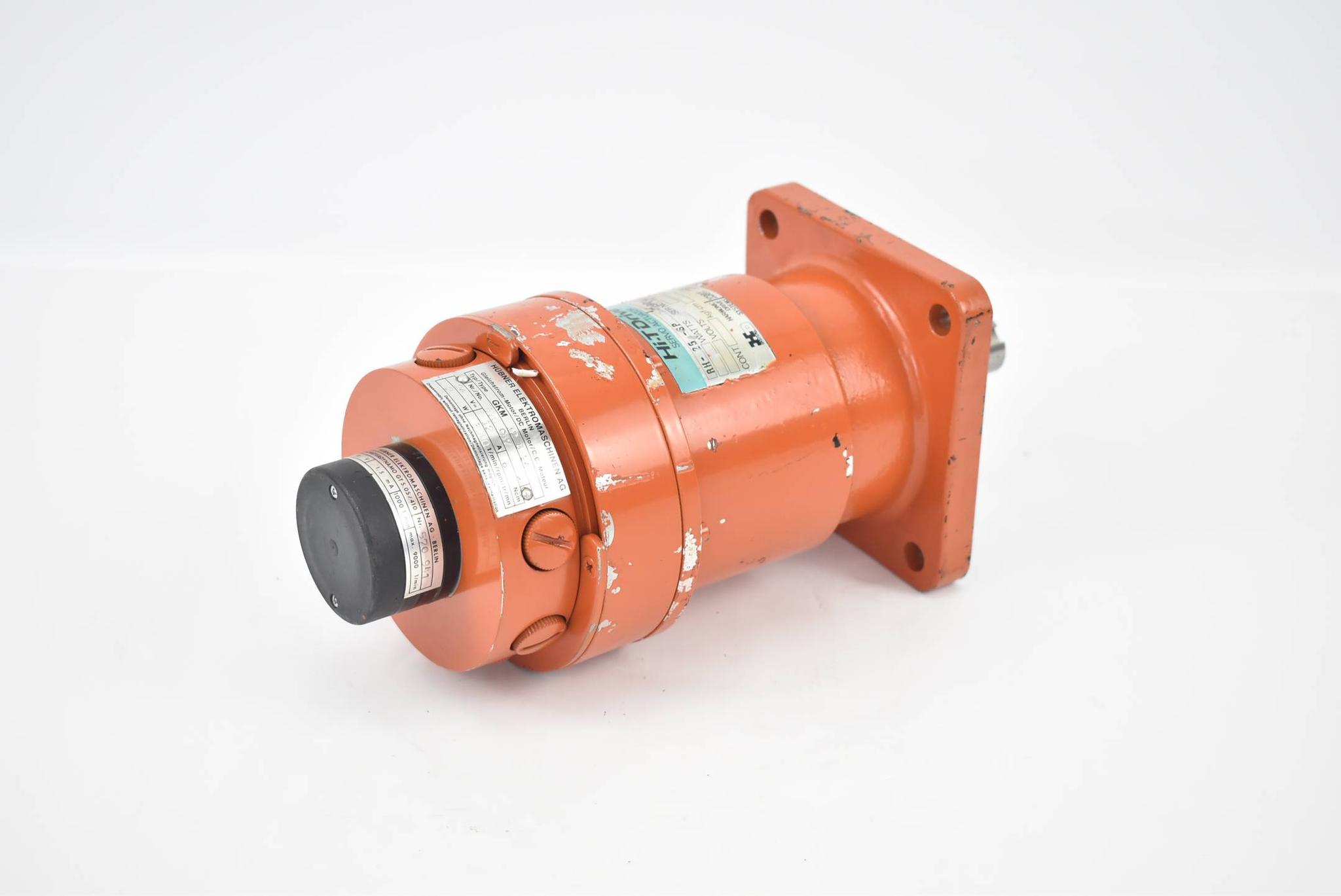 Hübner Gleichstrommotor GKM12B24 + GT5.05/410 + Hi-T Drive RH-25-SP