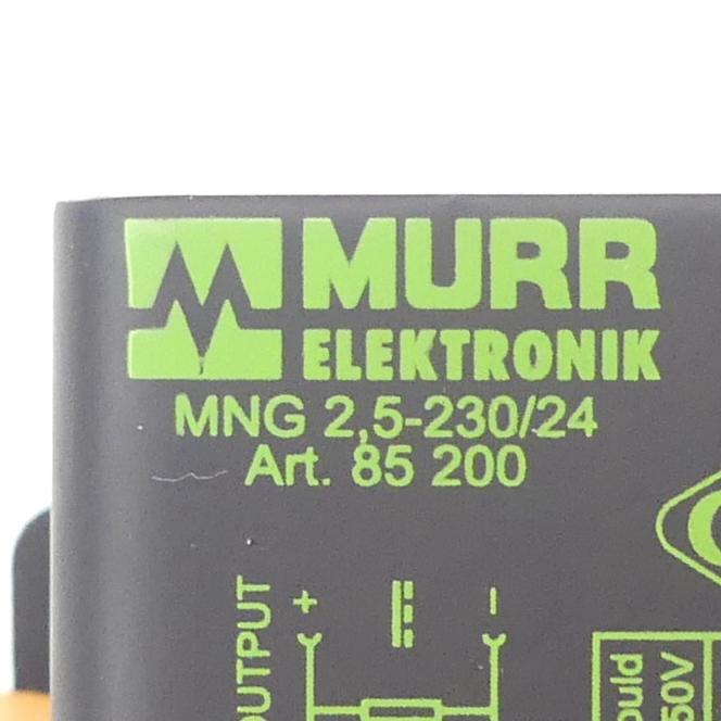 Produktfoto 2 von MURRELEKTRONIK Netzgerät MNG 2,5-230/24