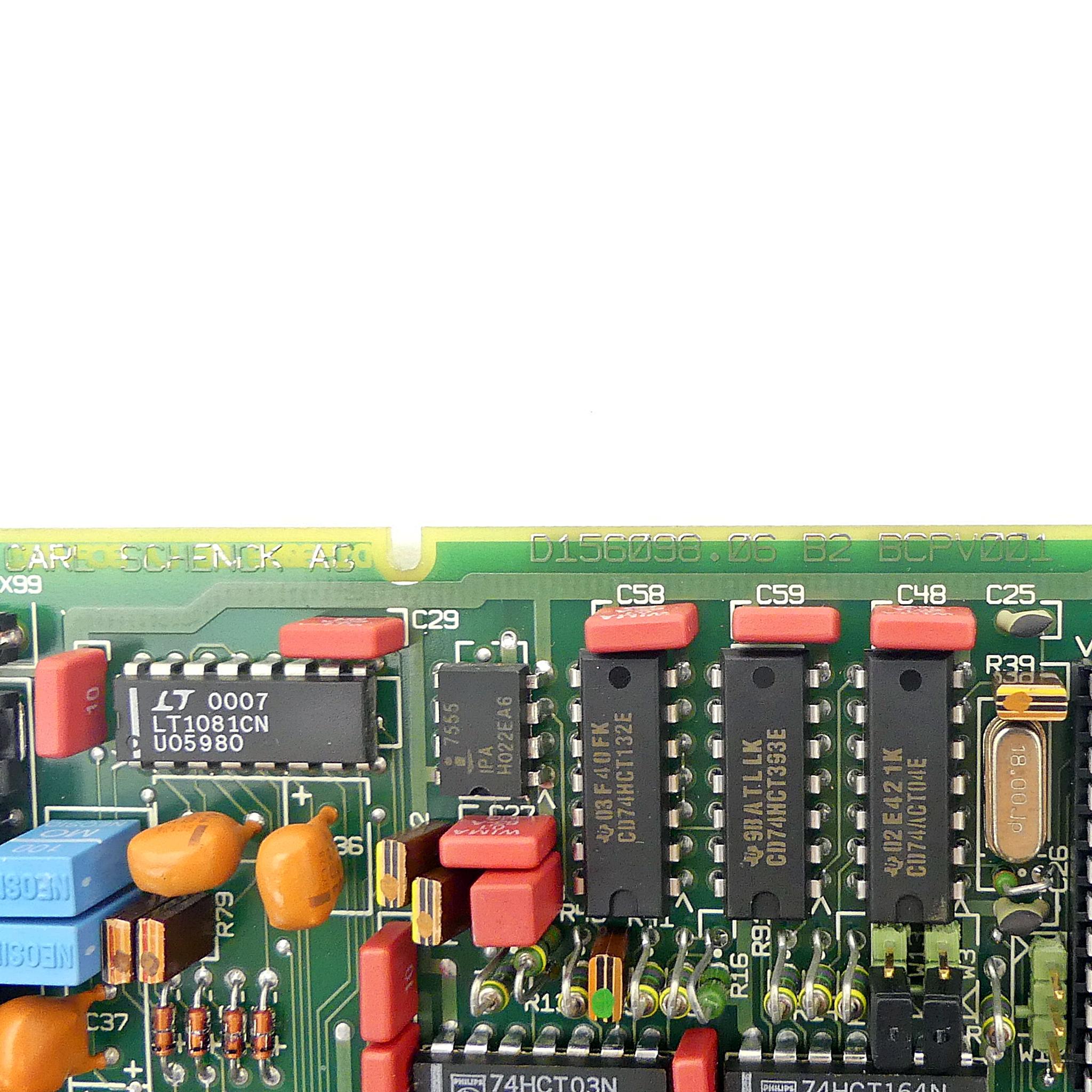 Produktfoto 2 von CARL SCHENCK Prozessor Modul BCPV001