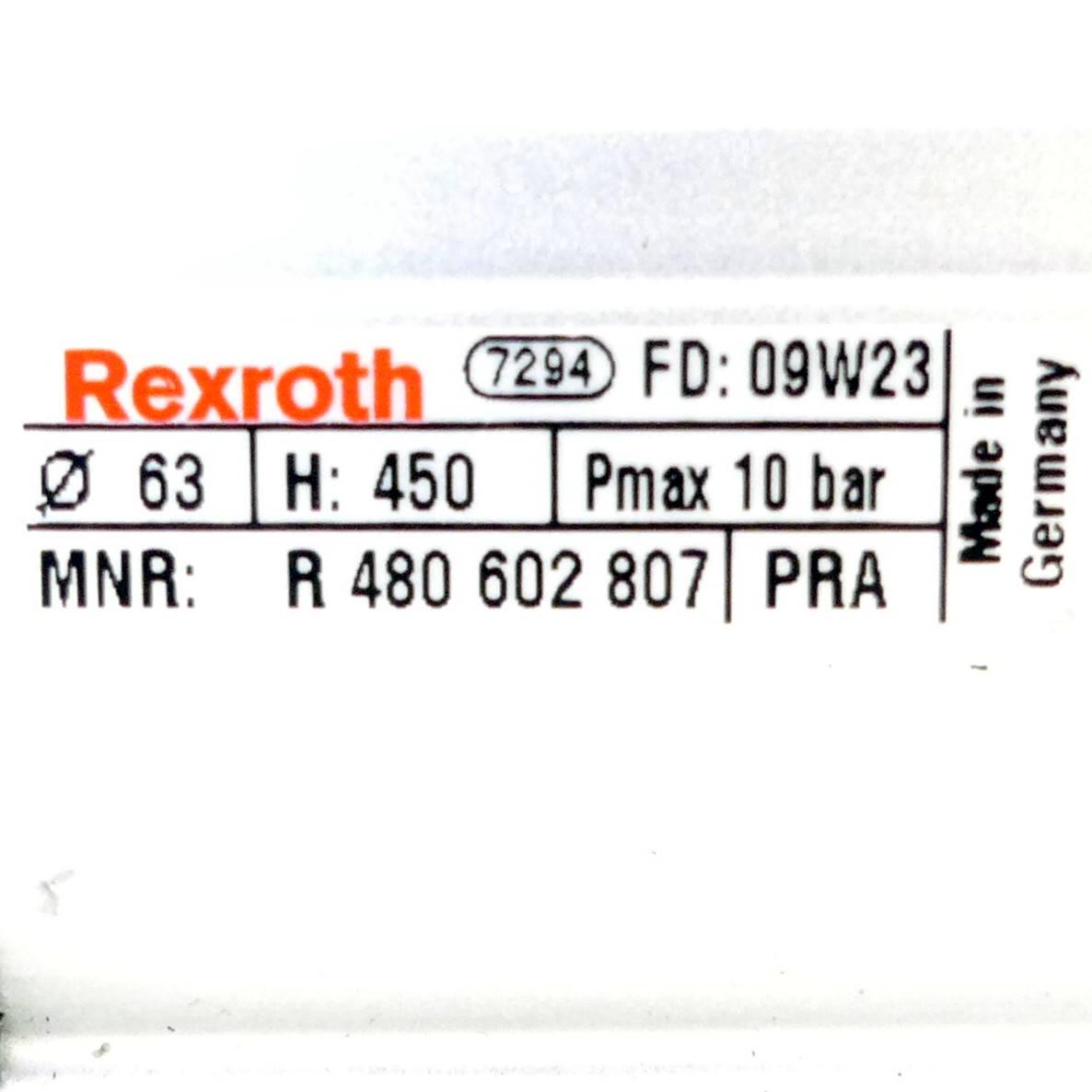 Produktfoto 2 von REXROTH Pneumatikzylinder