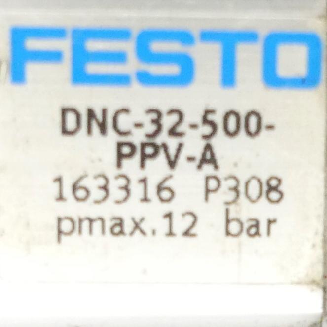 Produktfoto 2 von FESTO Pneumatikzylinder DNC-32-500-PPV-A