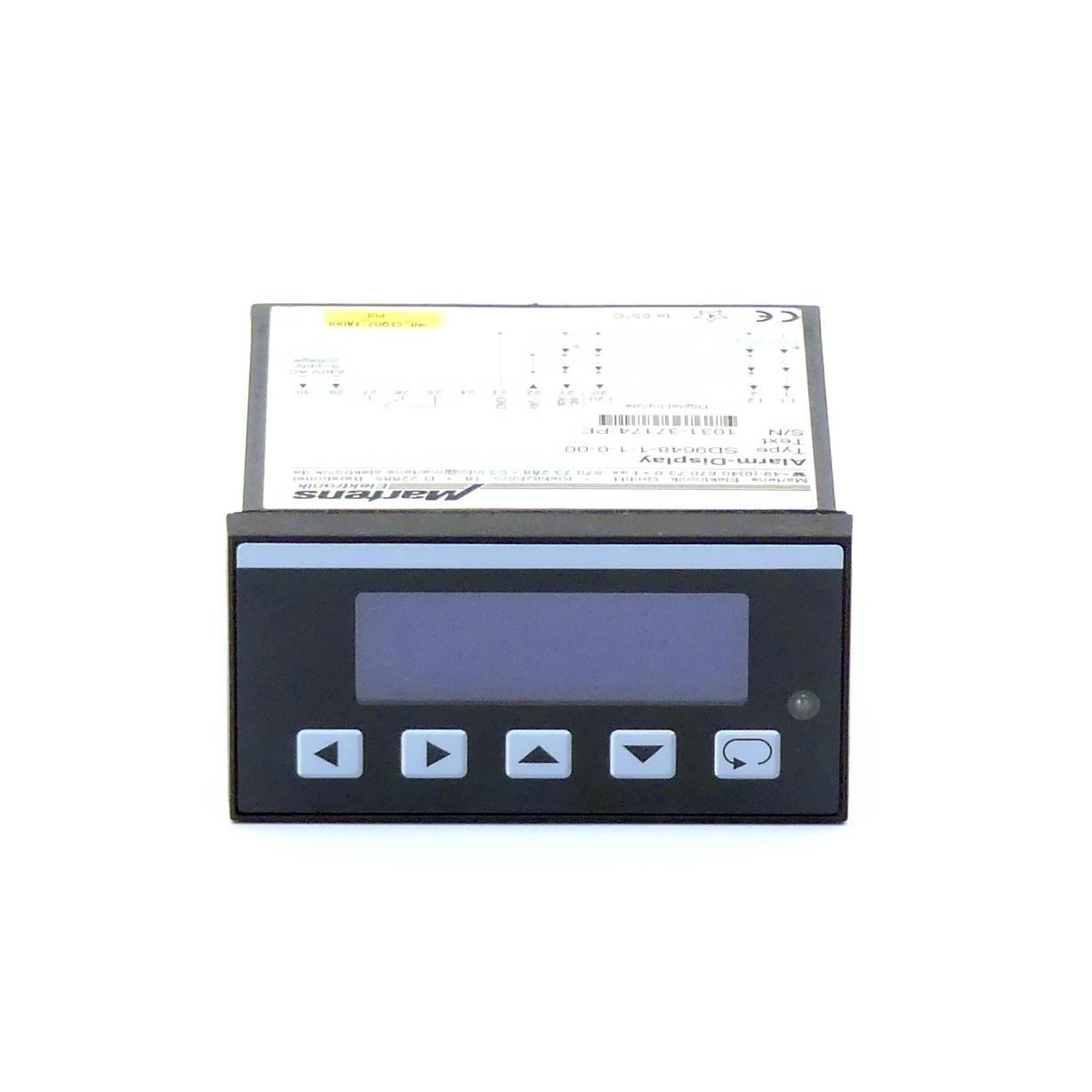 Produktfoto 6 von MARTENS ELEKTRONIK Alarm-Display