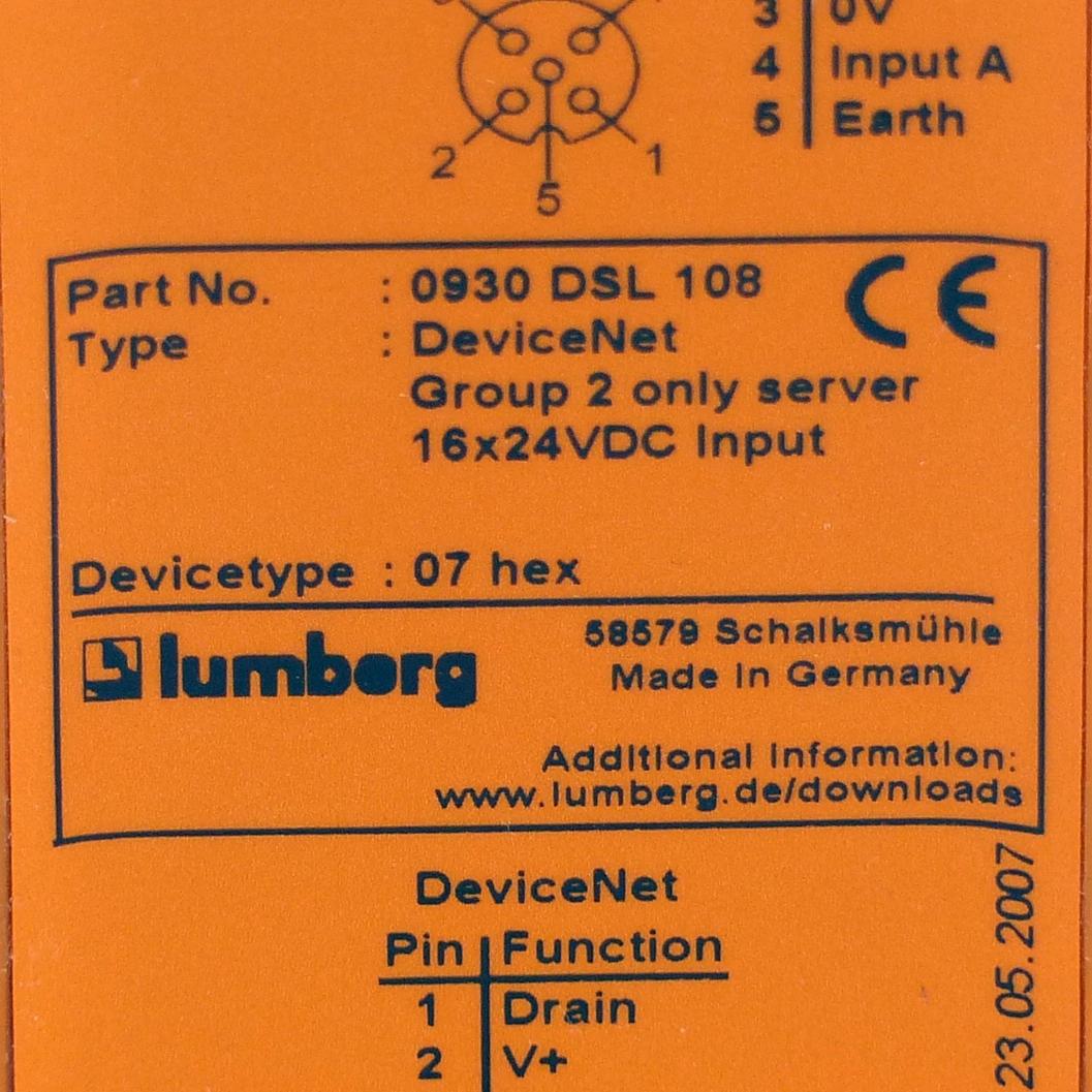 Produktfoto 2 von LUMBERG Belden DeviceNet-Modul