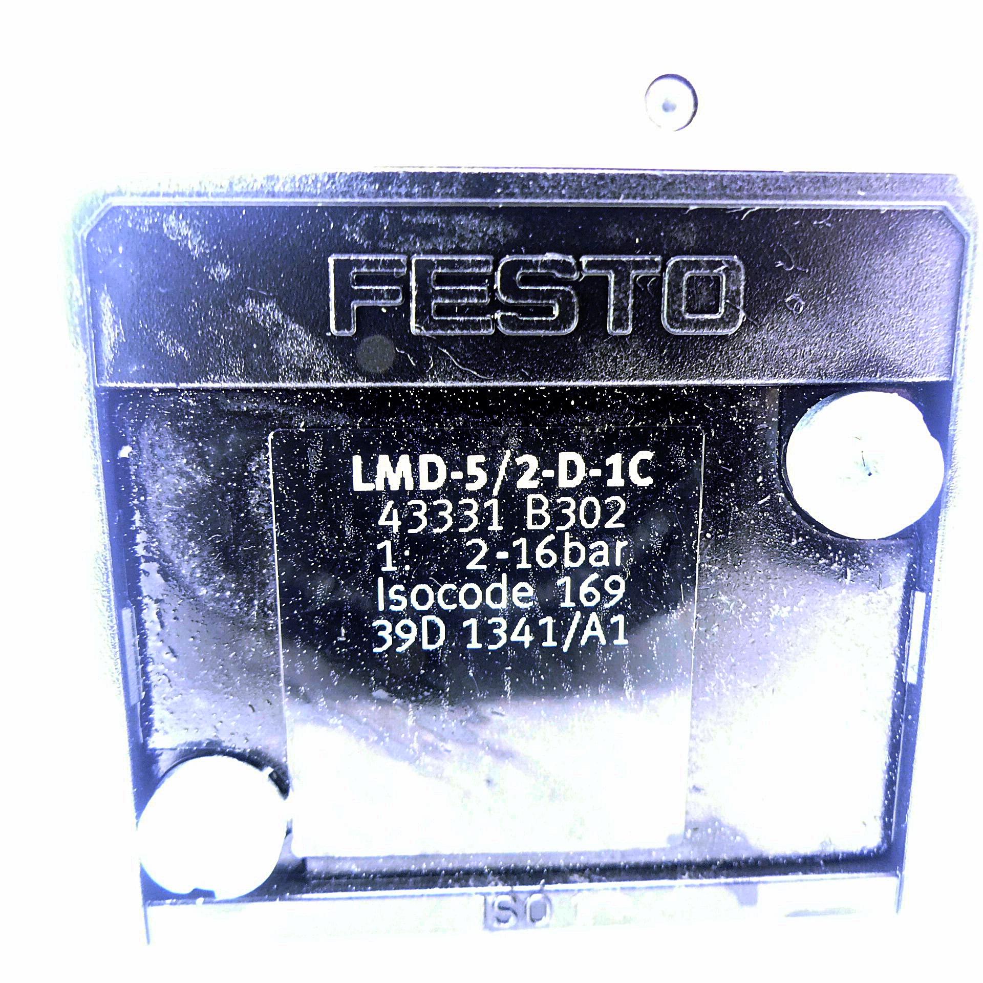 Produktfoto 2 von FESTO Magnetventil LMD-5/2-D-1C