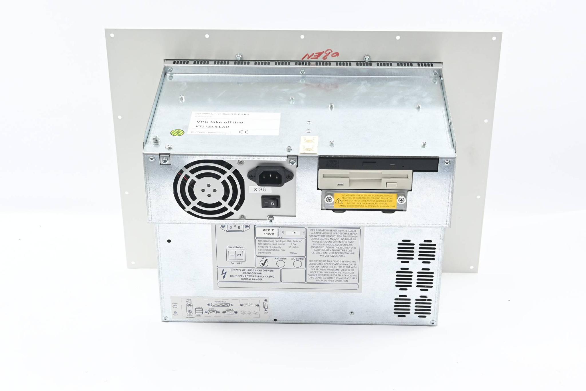 Lauer Panel PC take off line VPCT 14979 ( VT212b.II.LAU )