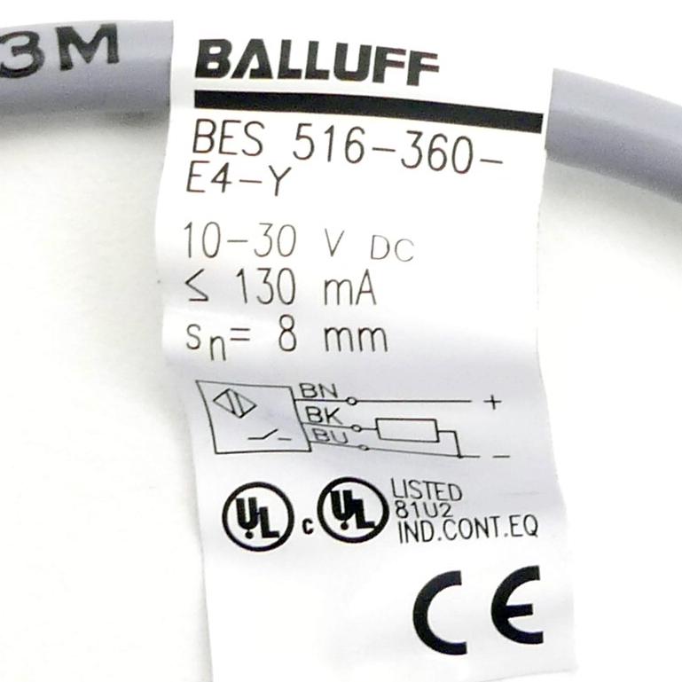 Produktfoto 2 von BALLUFF Induktiver Näherungsschalter