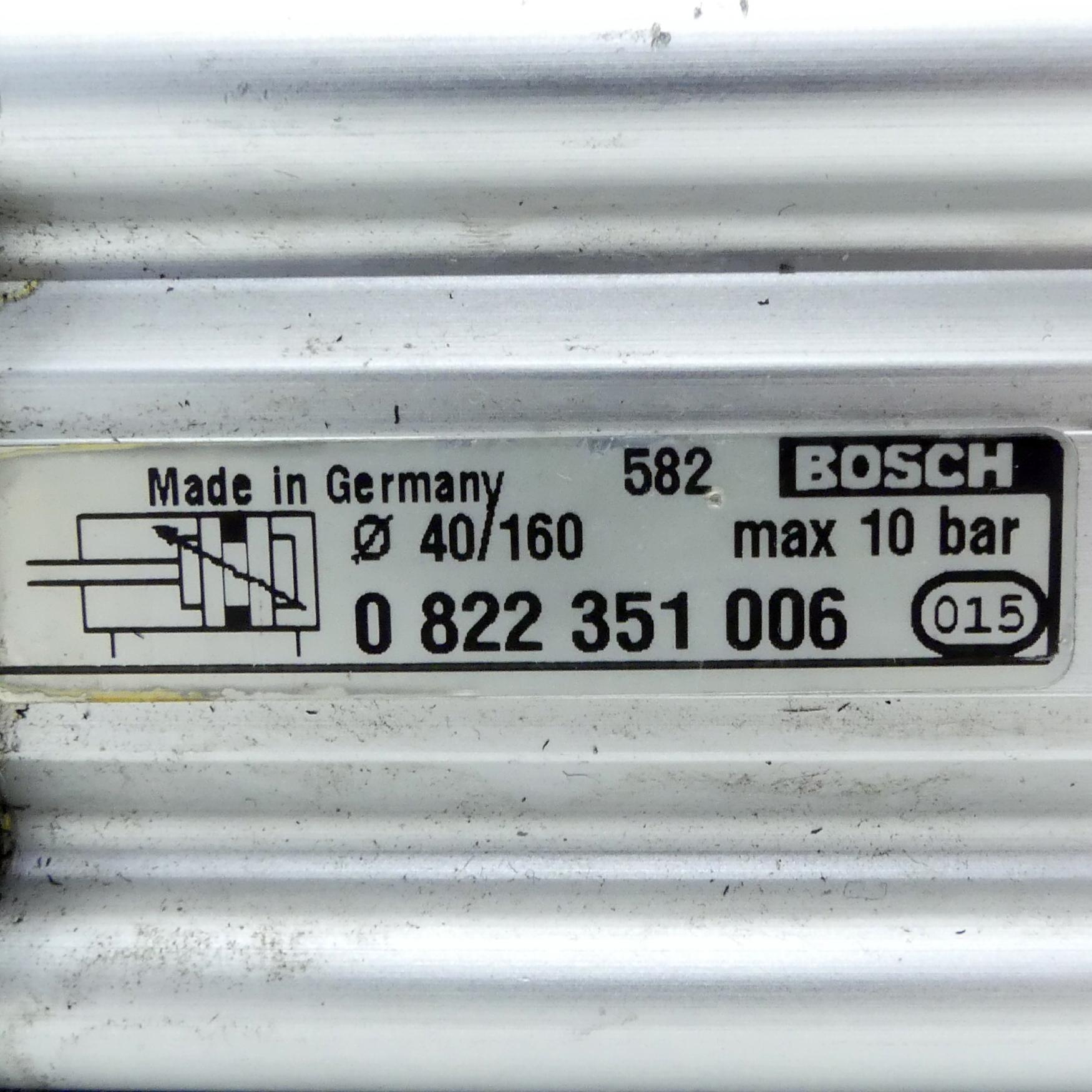 Produktfoto 2 von BOSCH Pneumatikzylinder 0 822 351 006