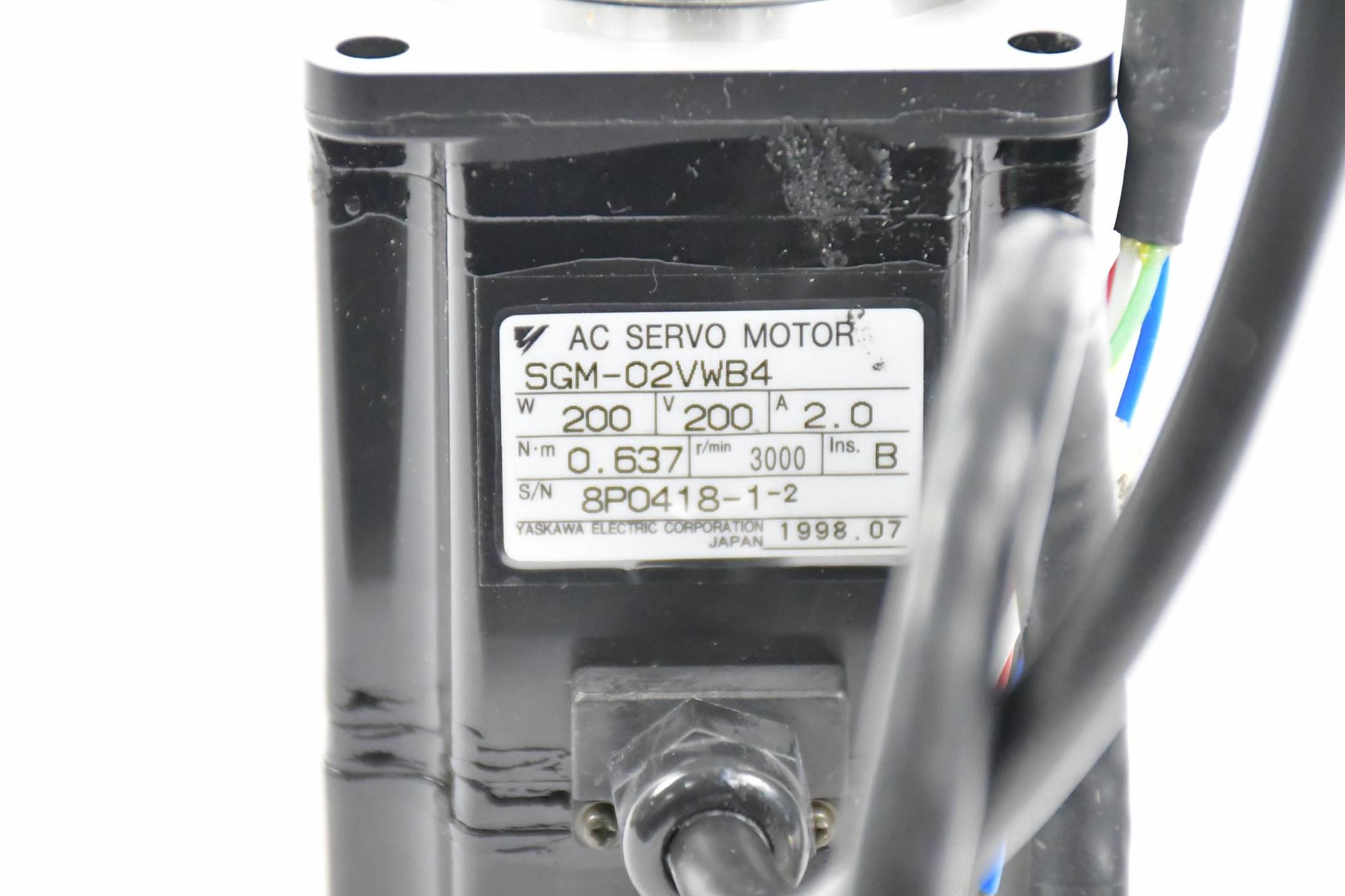 Produktfoto 3 von Yaskawa AC Servo Motor SGM-02VWB4