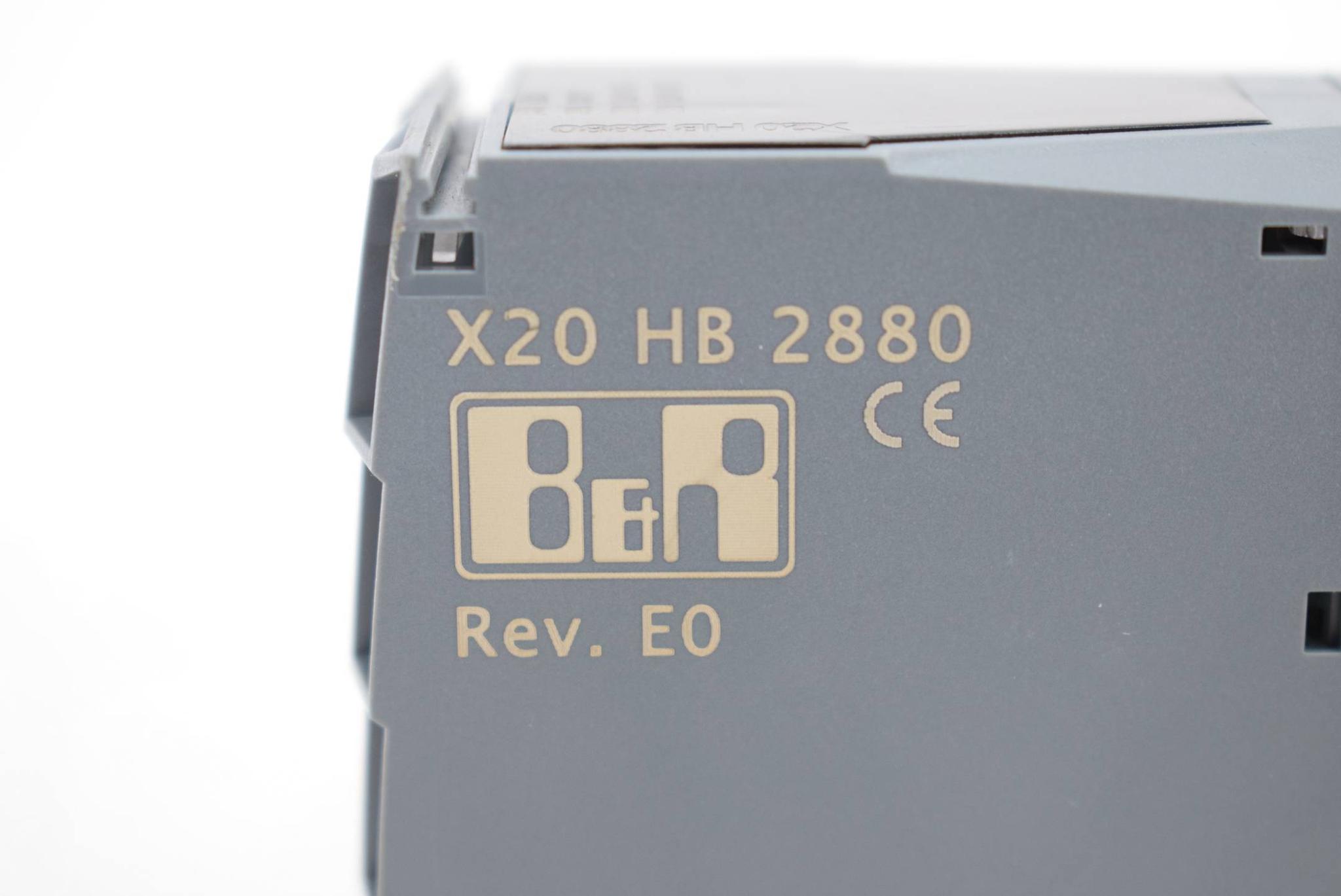 Produktfoto 2 von B&R Hub-Erweiterungsmodul X20 HB 2880 ( X20HB2880 ) Rev. E0