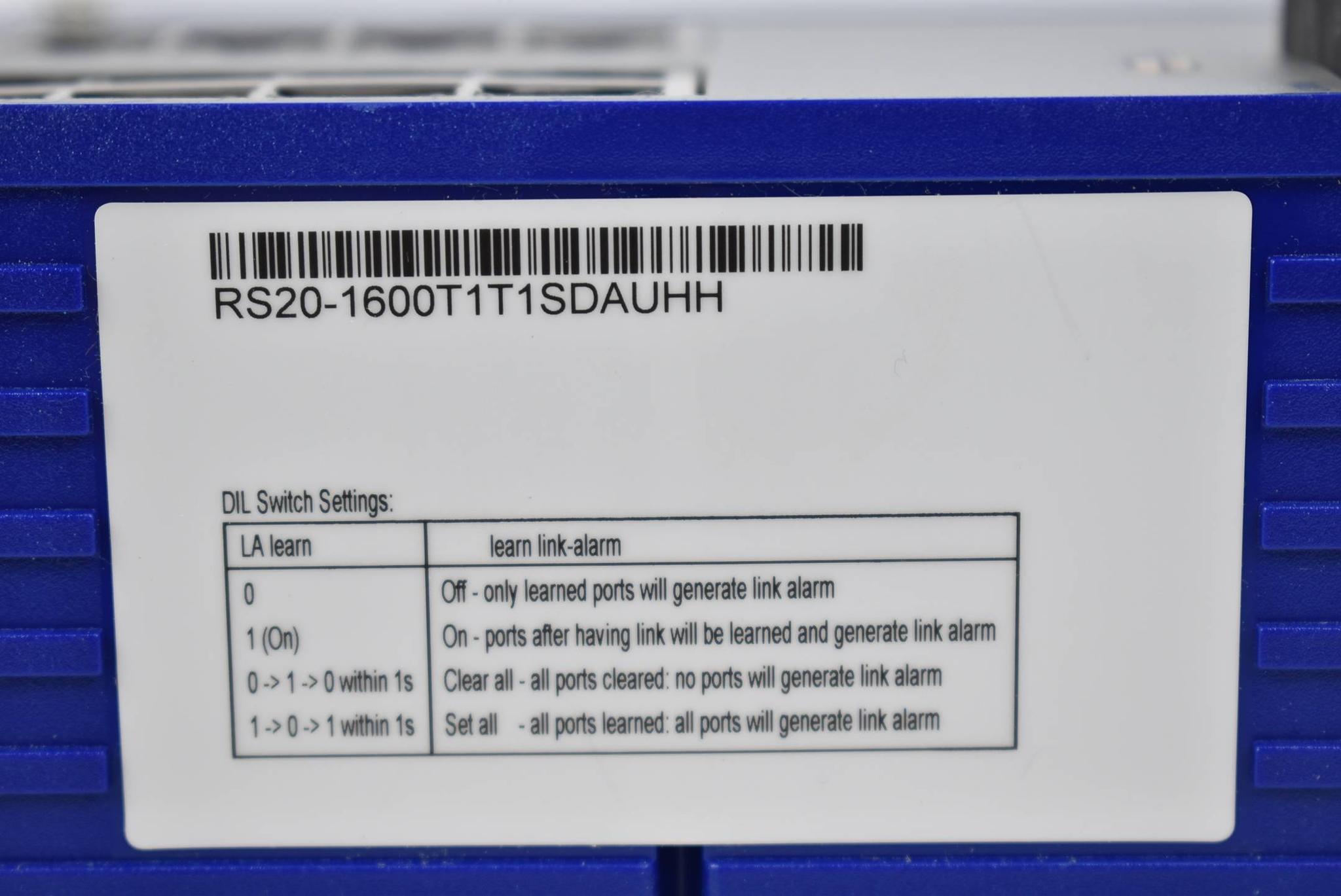 Produktfoto 3 von Hirschmann RS20 Rail Switch RS20-1600T1T1SDAUHH