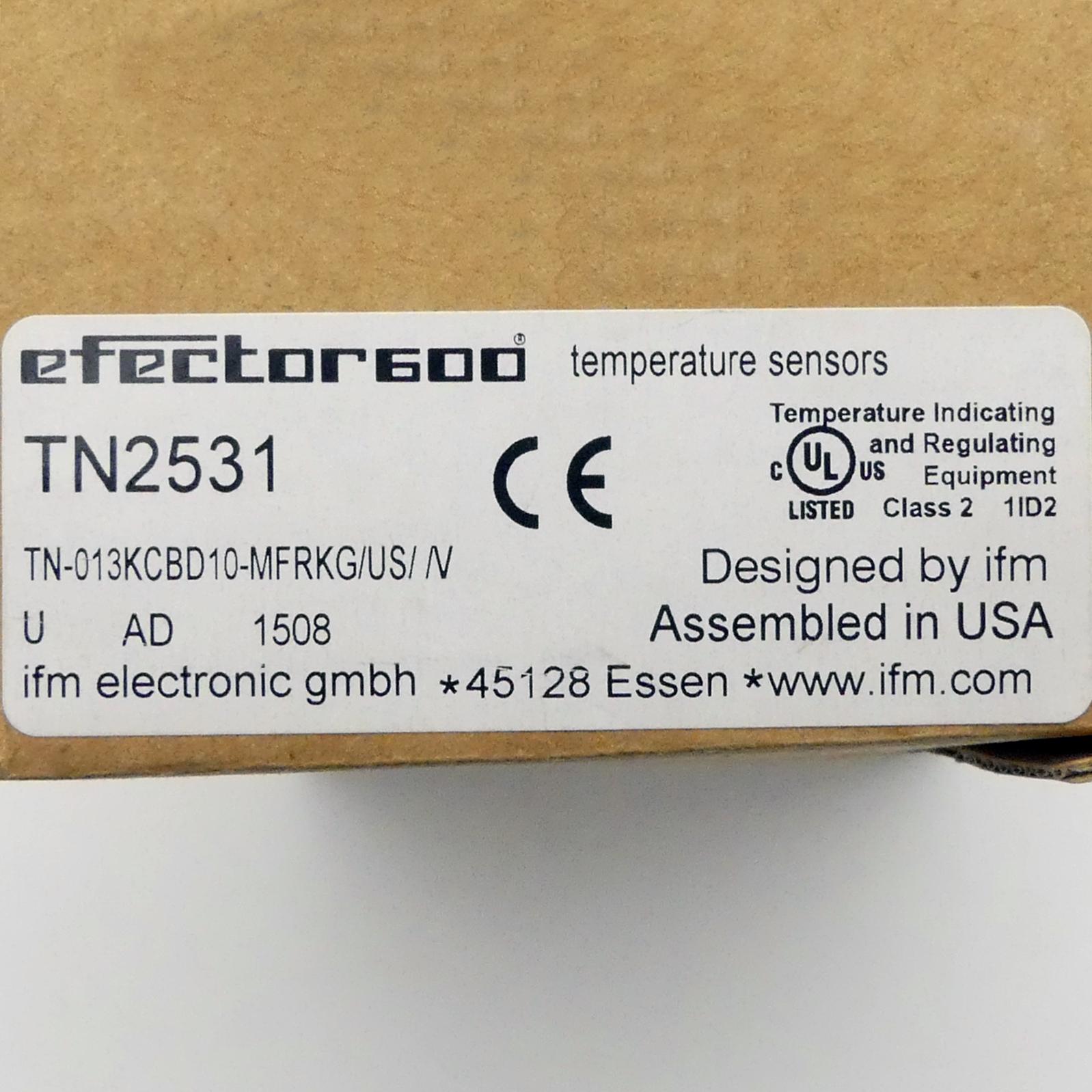 Produktfoto 2 von IFM Temperatursensor TN2531