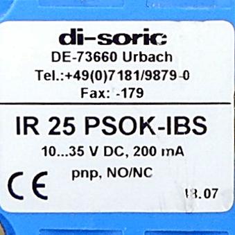 Produktfoto 2 von DI-SORIC Induktiver Ringsensor IR 25 PSOK-IBS