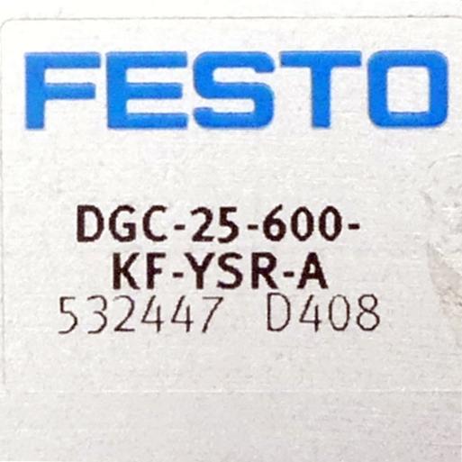 Produktfoto 2 von FESTO Linearantrieb DGC-25-600-KF-YSR-A