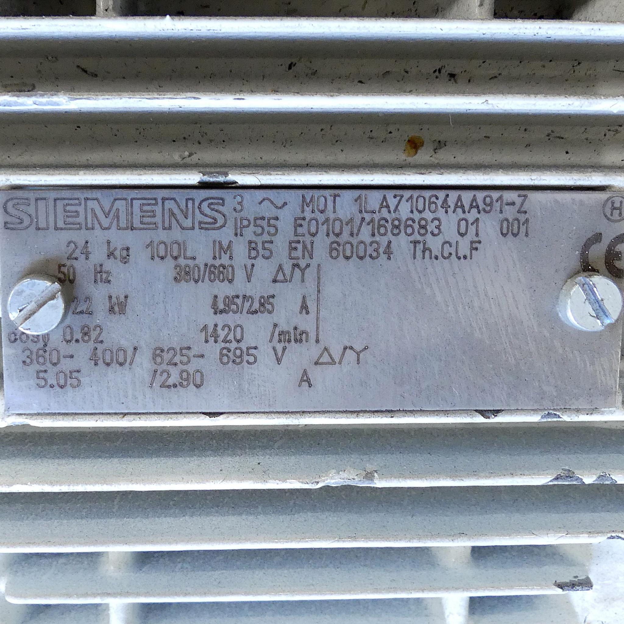 Produktfoto 2 von SIEMENS Drehstrommotor