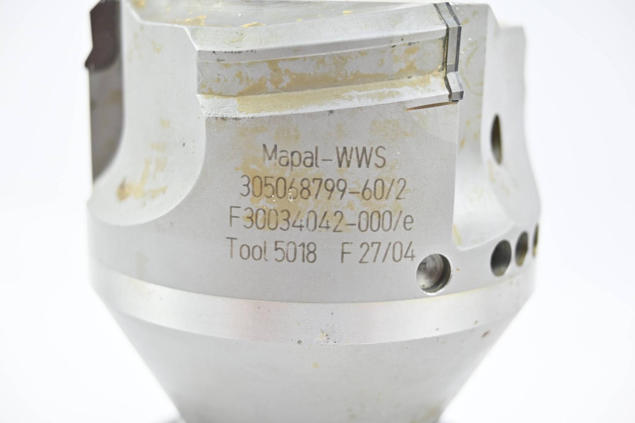 Mapal-WWS Fräskopf 305068799-60/2 ( F30034042-000/e ) T5018