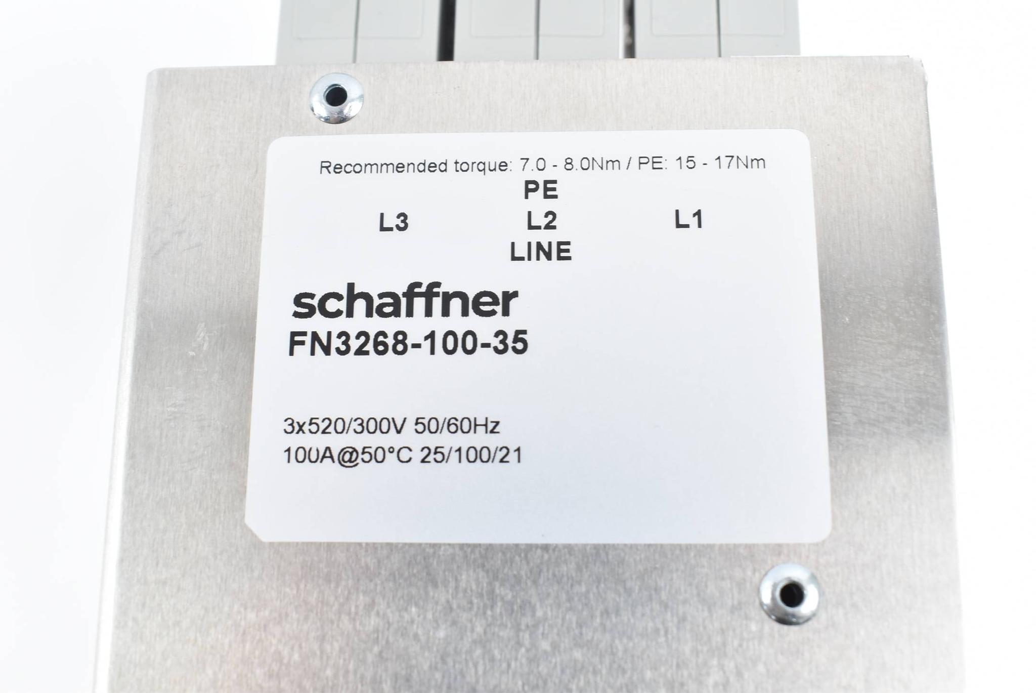 Produktfoto 3 von Schaffner Netzfilter FN3268-100-35 ( FN 3268-100-35 )