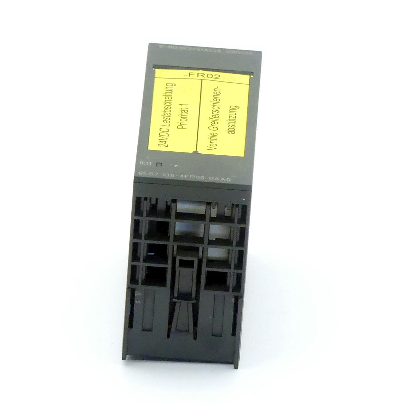 Produktfoto 6 von SIEMENS Elektronikmodul 6ES7 138-4FR00-0AA0