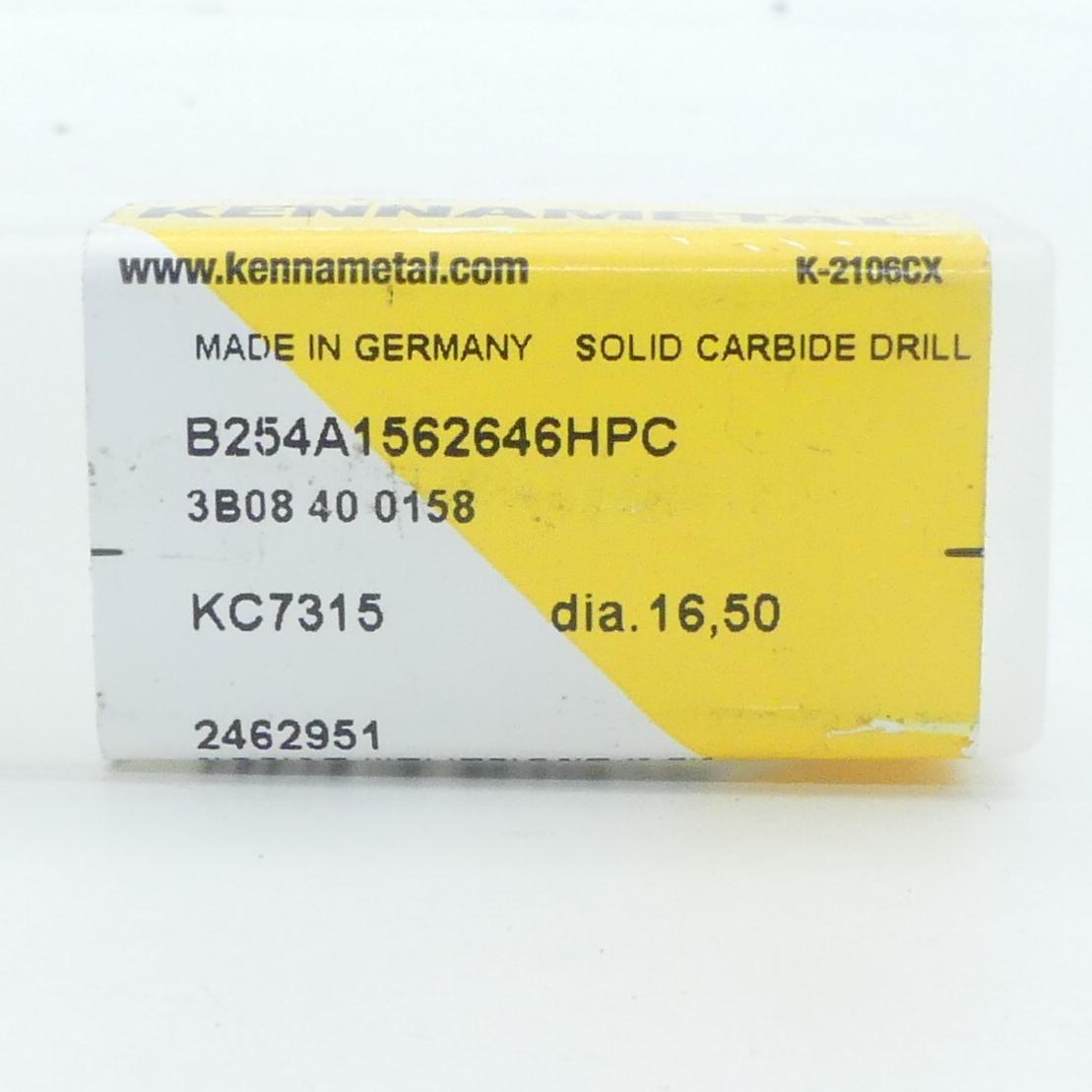 Produktfoto 2 von KENNAMETAL Vollhartmetallbohrer