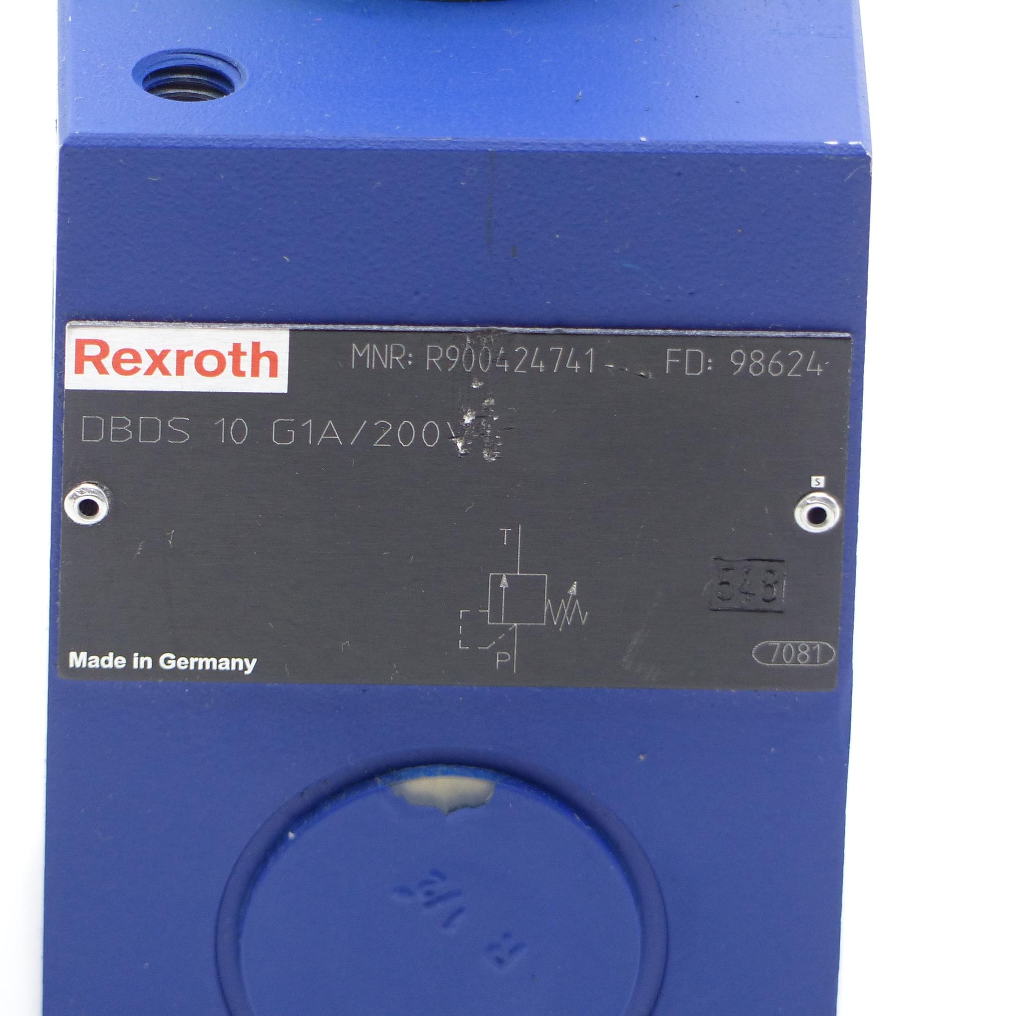 Produktfoto 2 von REXROTH Druckregelventil DBDS 10 G1A/200V