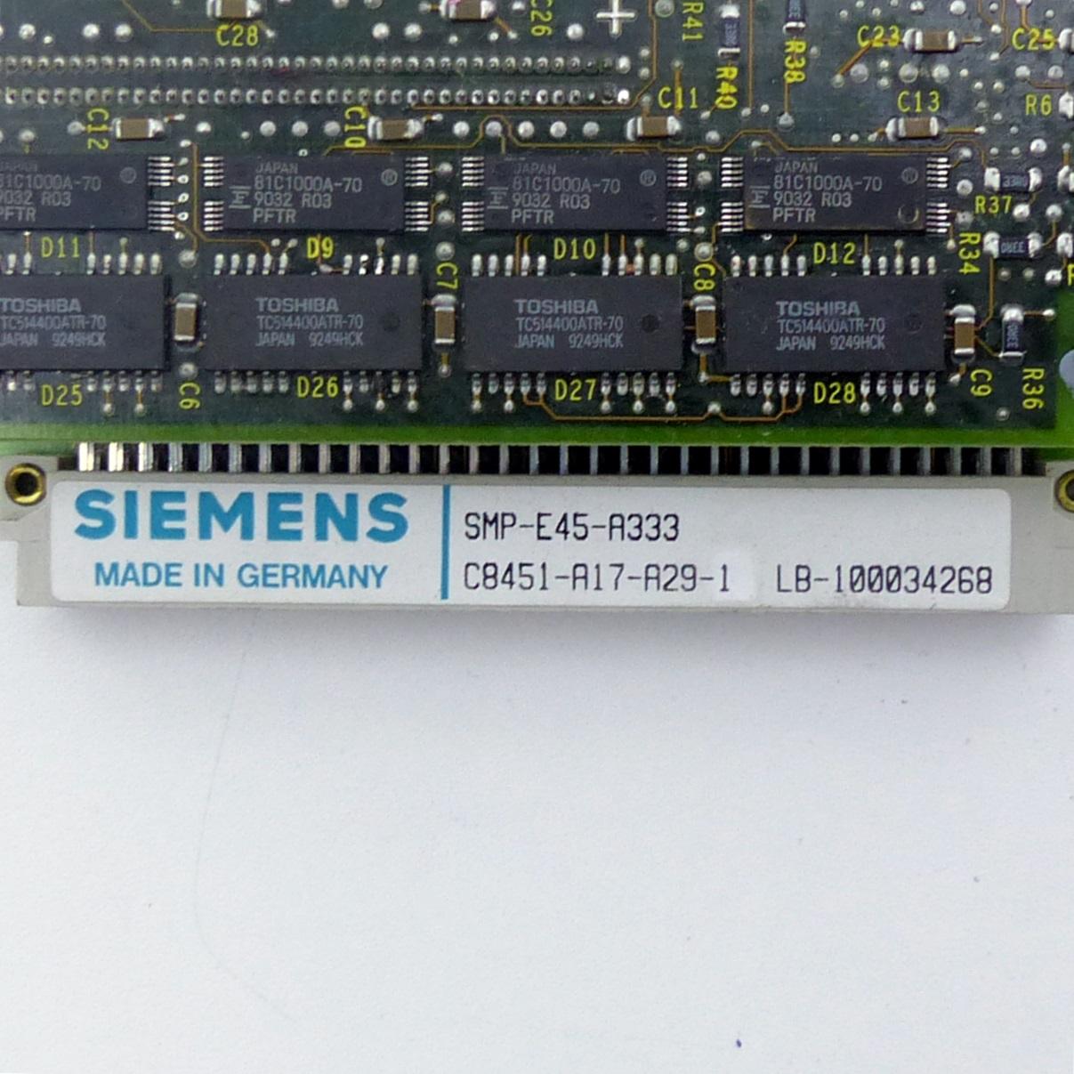 Produktfoto 2 von SIEMENS SMP-E45-A333