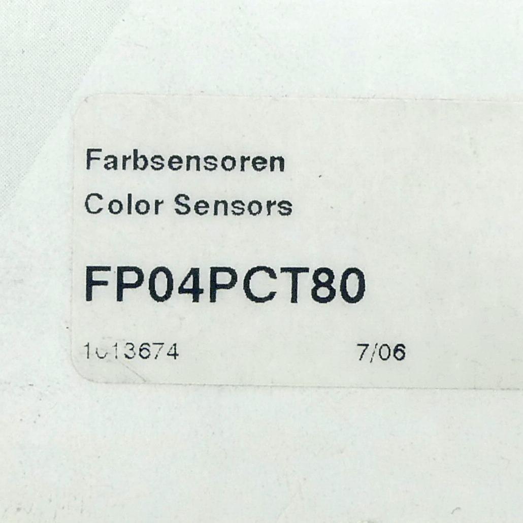 Produktfoto 2 von WENGLOR Farbsensor FP04PCT80