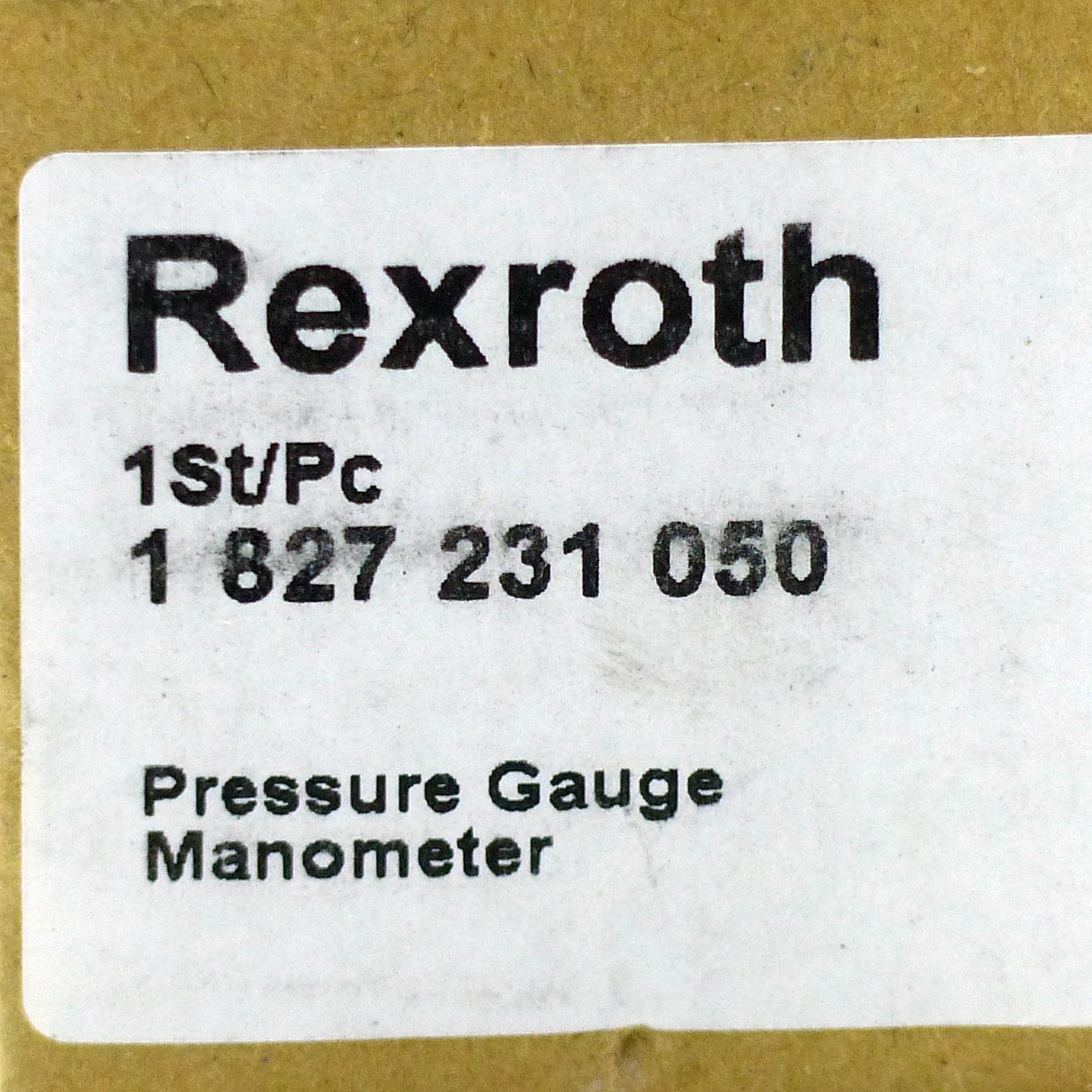 Produktfoto 2 von REXROTH Manometer 2873052