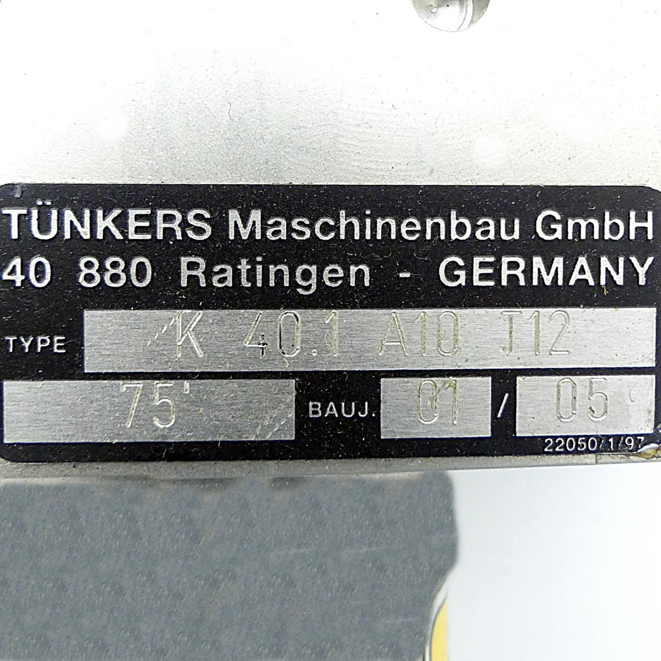 Produktfoto 2 von TüNKERS Pneumatikspanner 75°