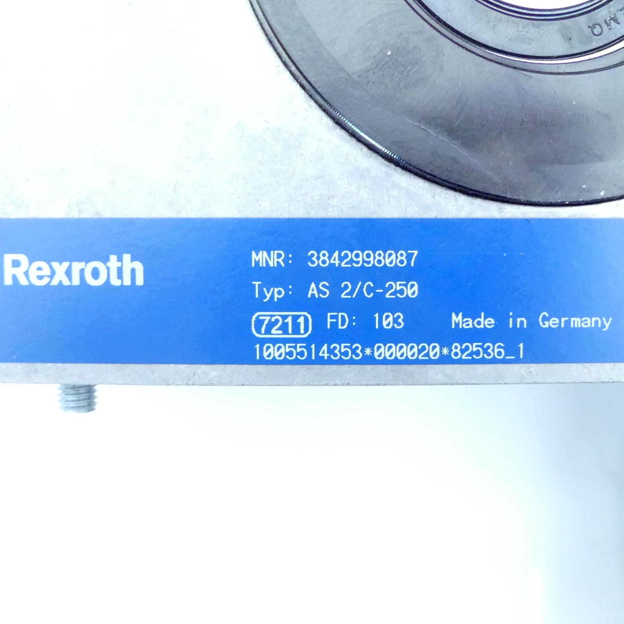 Produktfoto 2 von REXROTH Antriebsstation AS 2/C-250