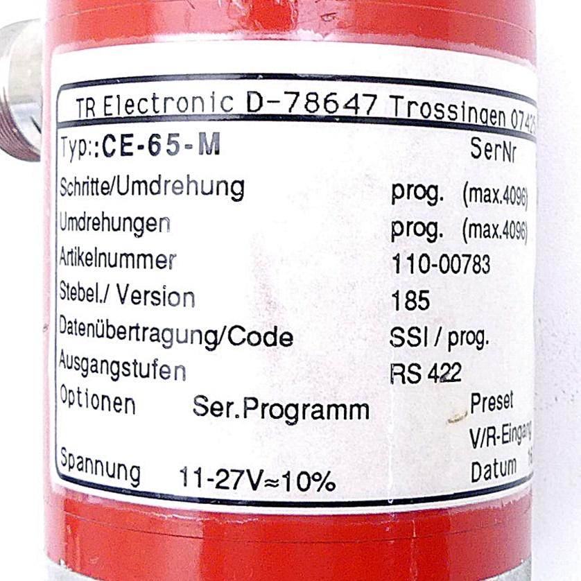 Produktfoto 2 von TR ELECTRONIC Drehgeber CE-65-M