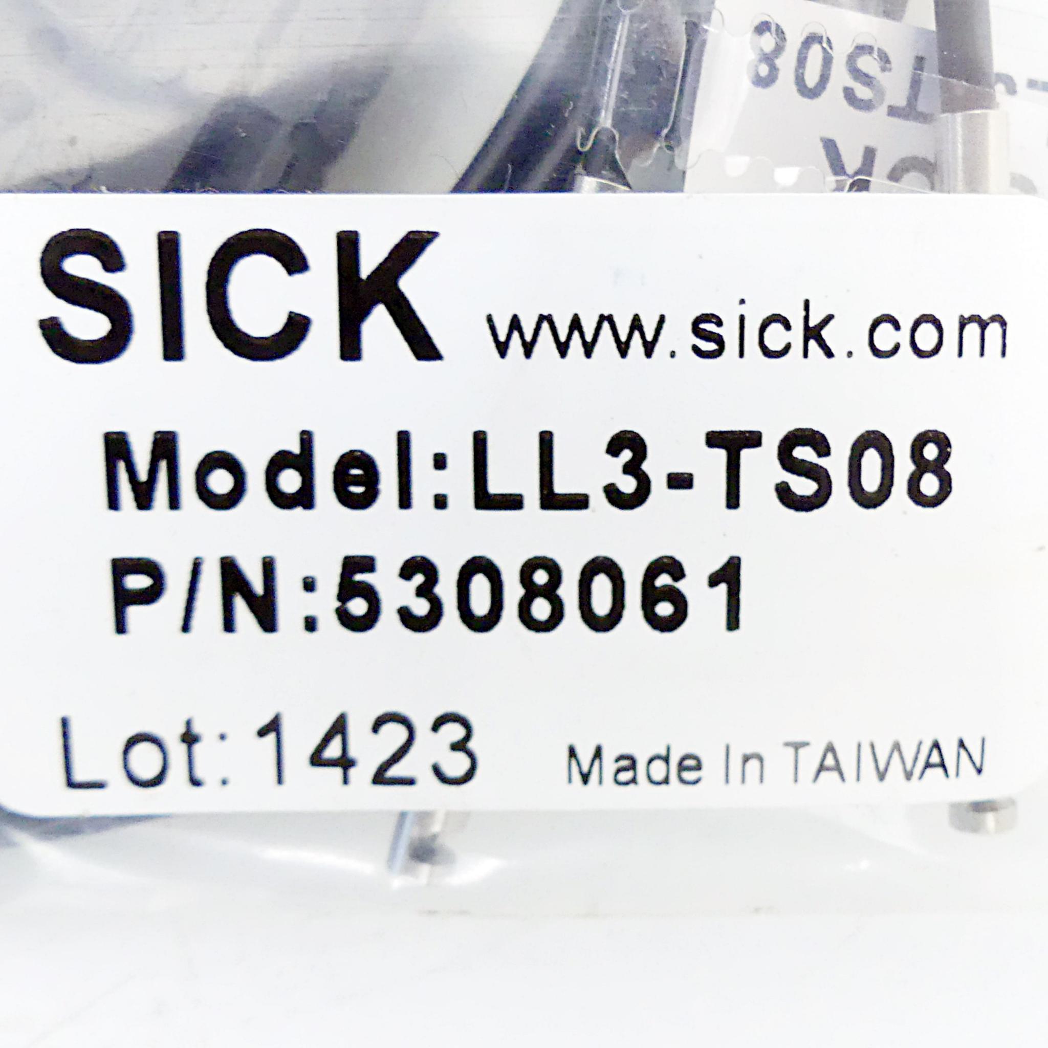 Produktfoto 2 von SICK Glasfasersensor LL3-TS08