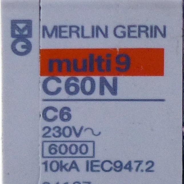 Produktfoto 2 von MERLIN GERIN Leistungsschalter C60N C6