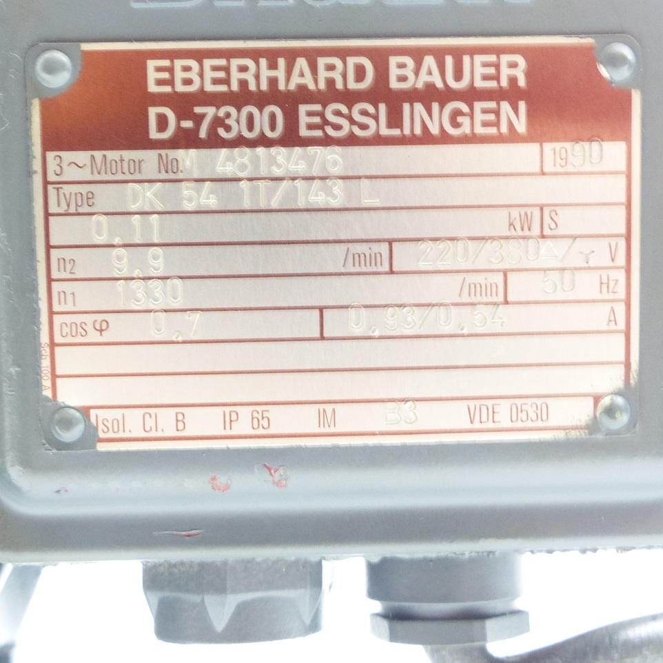 Produktfoto 2 von EBERHARD BAUER Getriebemotor DK 54 1T/143 L