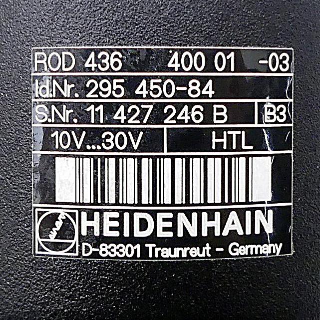 Produktfoto 2 von HEIDENHAIN Drehgeber ROD 436 400 01 -03