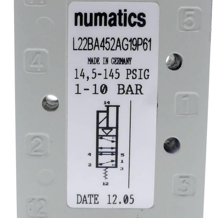 Produktfoto 2 von NUMATICS 5/2 Wegeventil