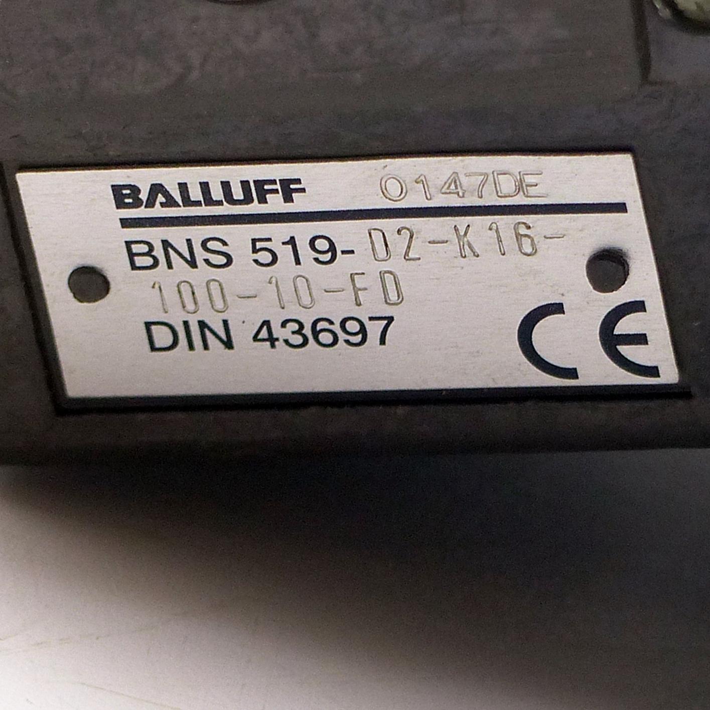 Produktfoto 2 von BALLUFF Reihenpositionsschalter 0147DE