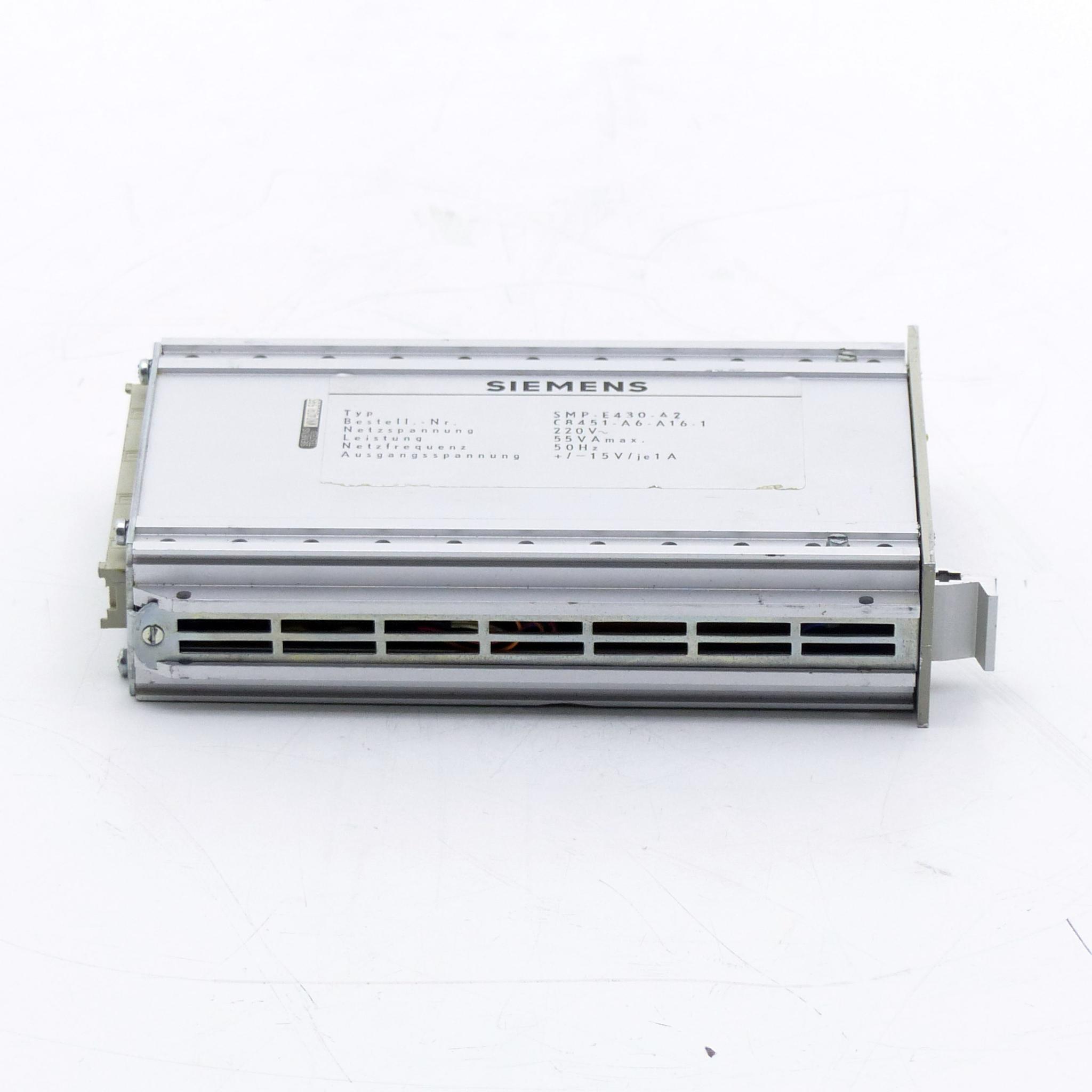 Produktfoto 3 von SIEMENS Netzteil SMP-E430-A2