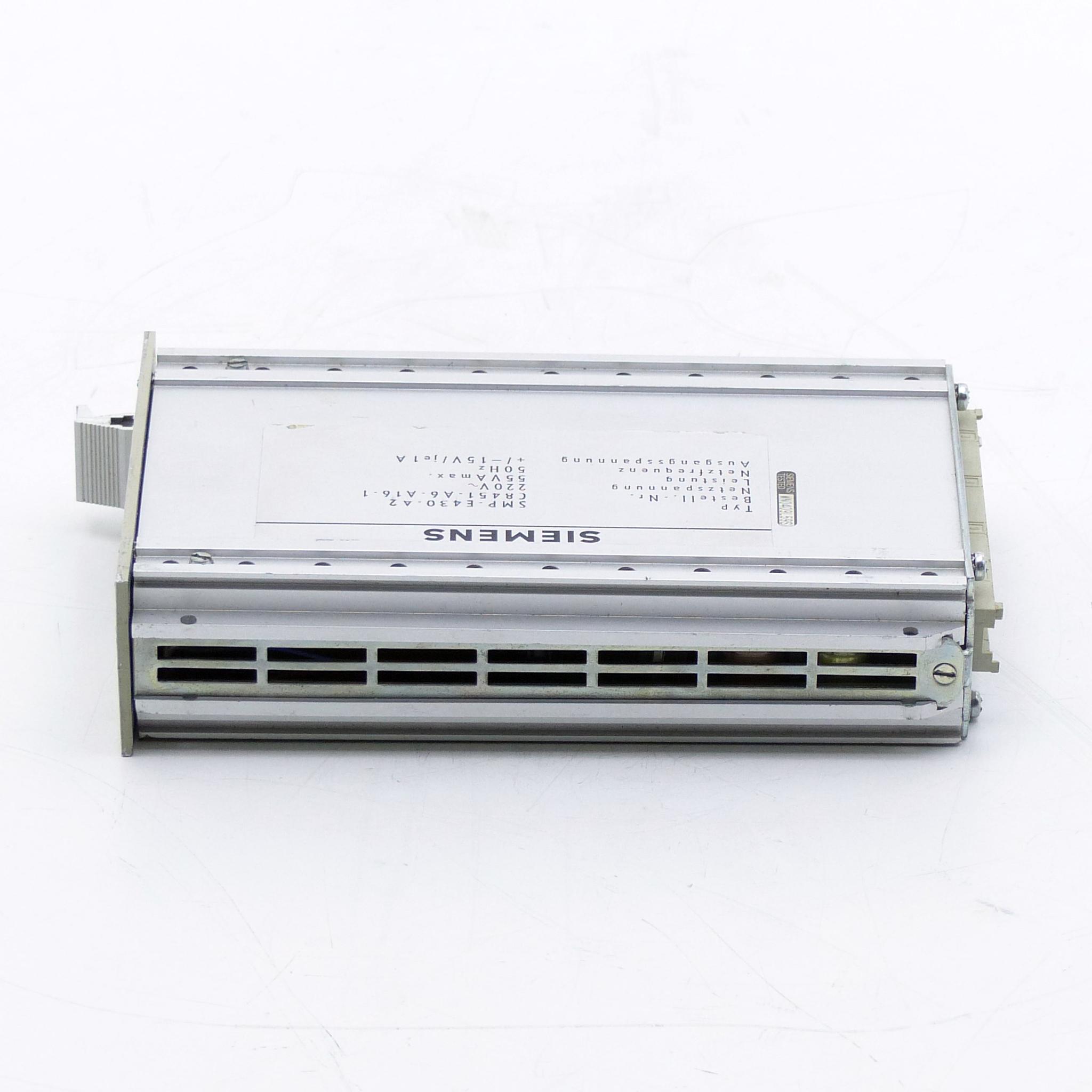 Produktfoto 5 von SIEMENS Netzteil SMP-E430-A2