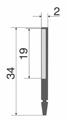 Produktfoto 1 von Abstreifer M-E5 1000098 MW E3