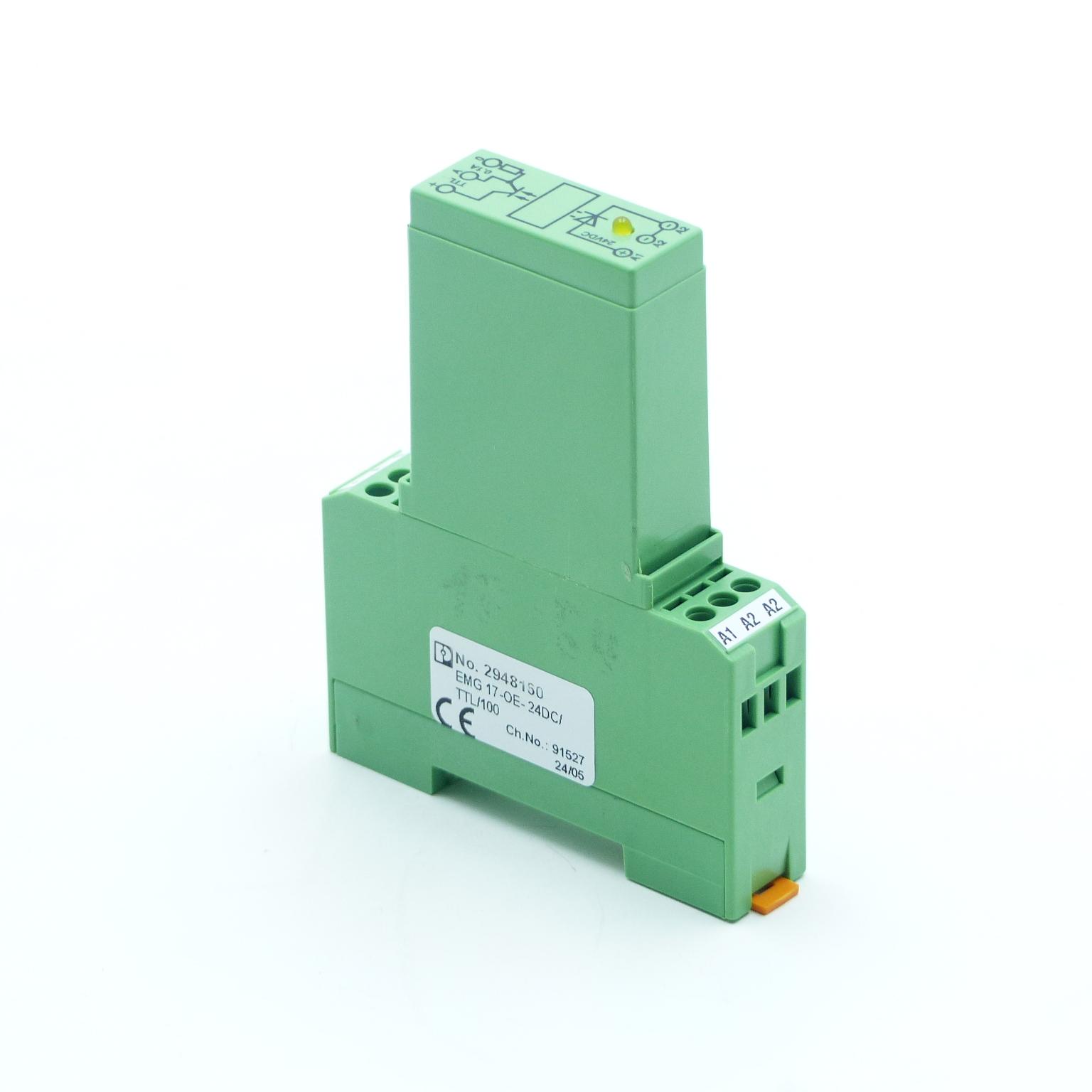 Produktfoto 1 von PHOENIX CONTACT Solid-State-Relaismodul EMG 17-OE-24DC/TTL/100