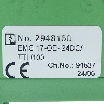 Produktfoto 2 von PHOENIX CONTACT Solid-State-Relaismodul EMG 17-OE-24DC/TTL/100